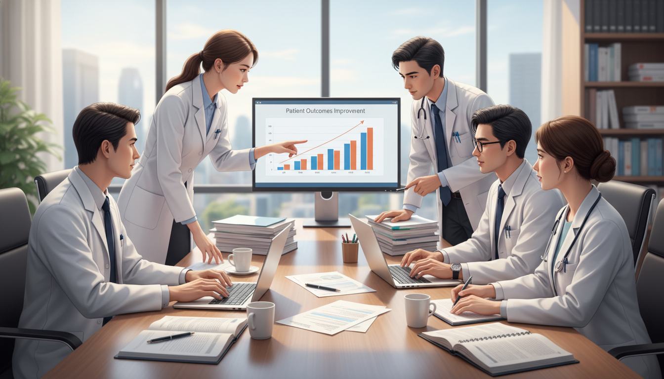 MD graduate collaborating on clinical research - MD graduate residency for Research Profile Building for MD Graduate in Trans