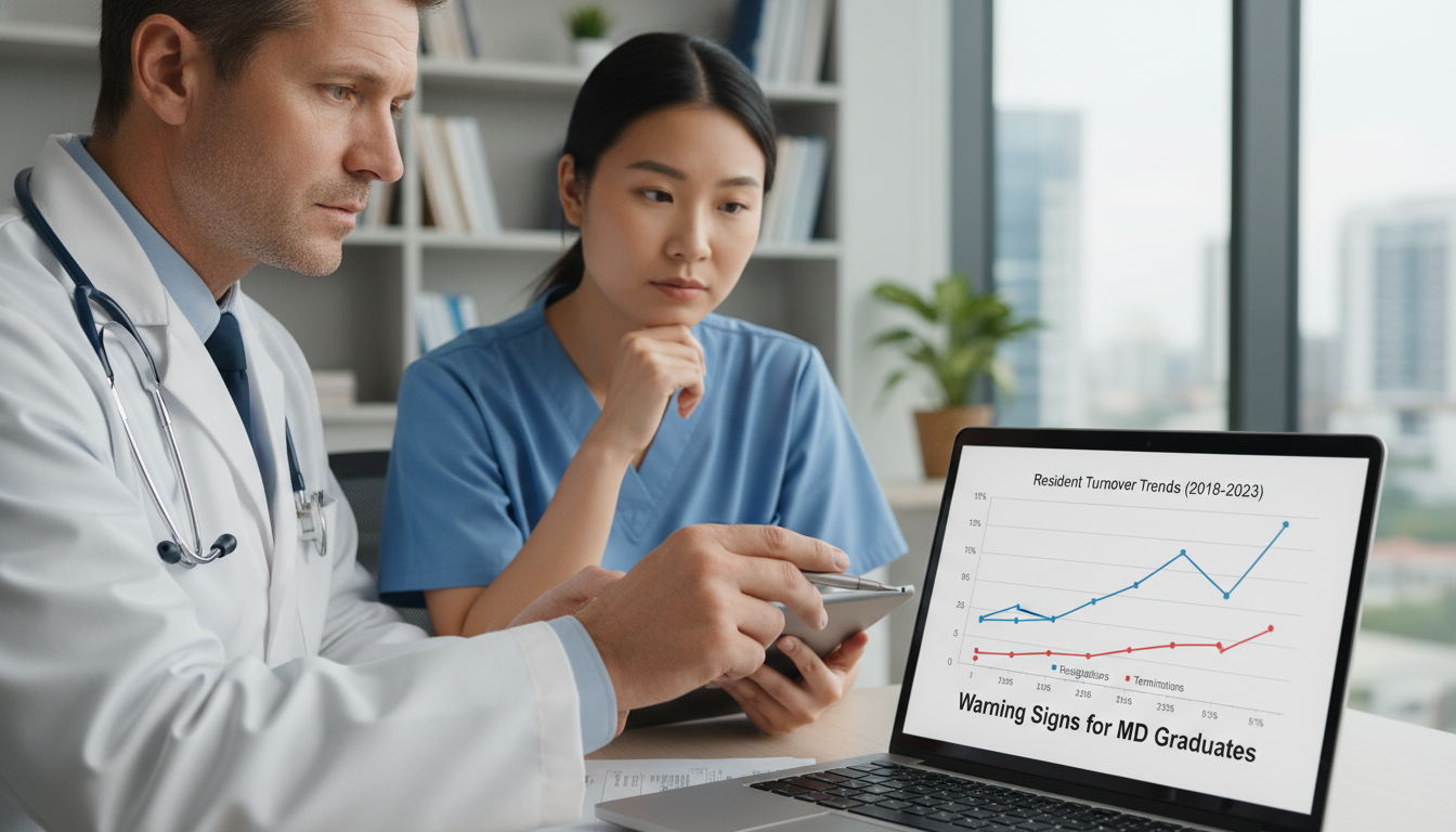 Resident Turnover Trend Graph in Transitional Year Program Resident Turnover Trend Graph in Transitional Year Program - MD graduate residency for Resident Turnover Warning Signs for MD