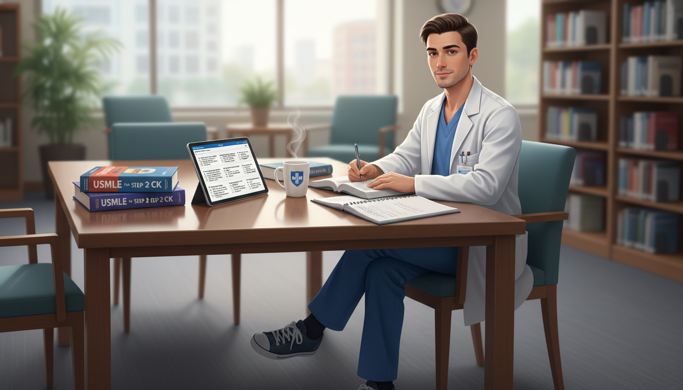 MD graduate studying for Step 2 CK exam - MD graduate residency for Step Score Strategy for MD Graduate in Transitional Year