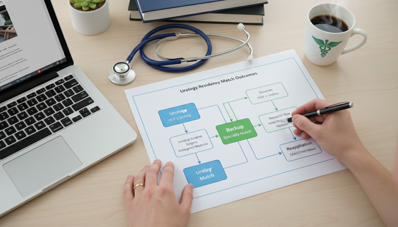 Flowchart of backup specialty and urology match planning Flowchart of backup specialty and urology match planning - MD graduate residency for Backup Specialty Planning for MD Graduat