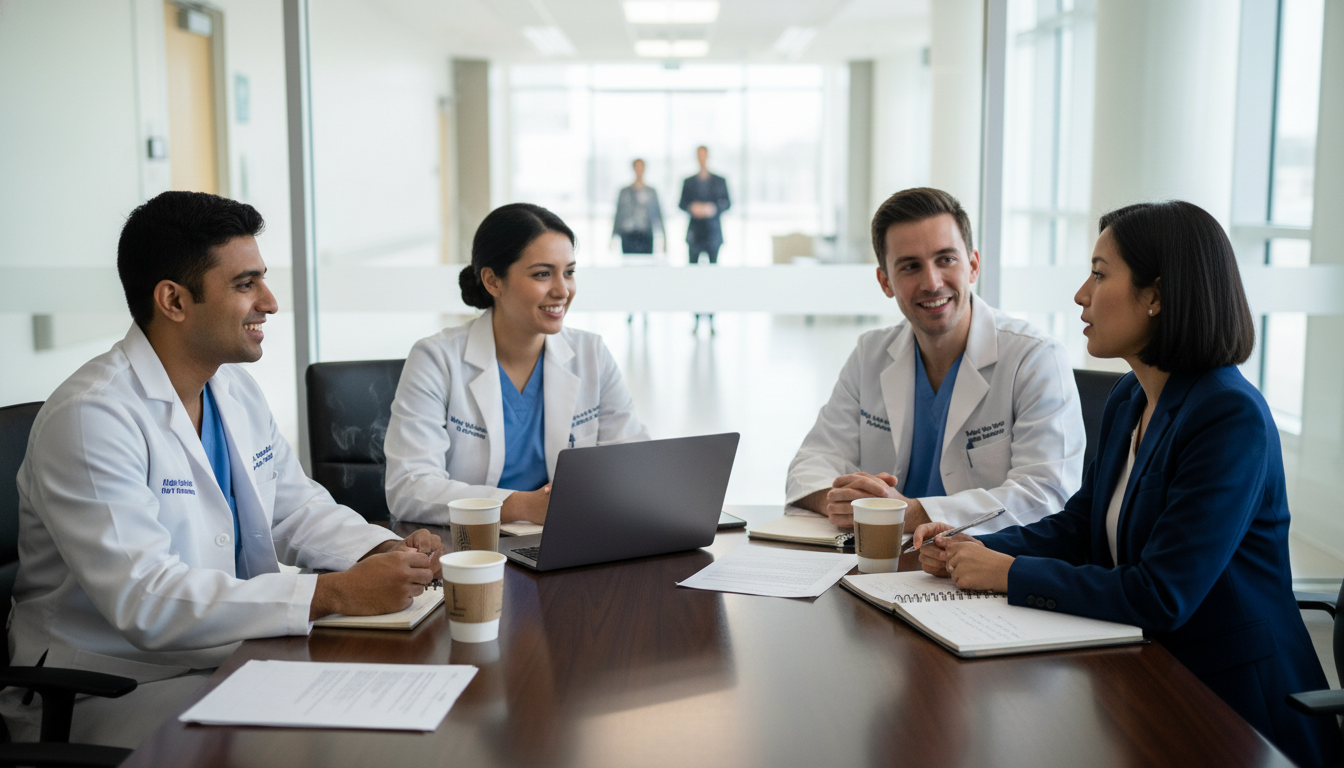 Urology residency interview day group discussion between residents and applicant Urology residency interview day group discussion between residents and applicant - MD graduate residency for Questions to Ask