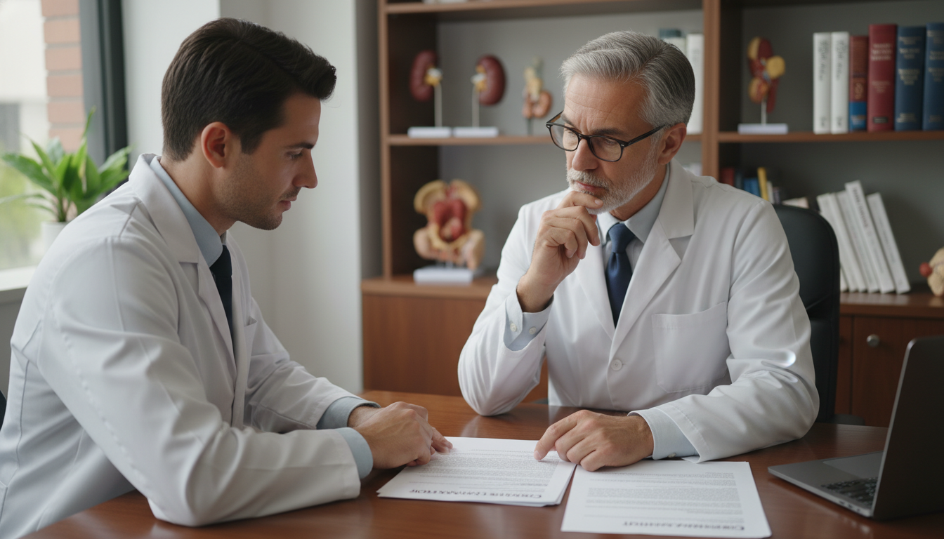 Urology residency applicant meeting with mentor to discuss red flags Urology residency applicant meeting with mentor to discuss red flags - MD graduate residency for Addressing Red Flags for MD