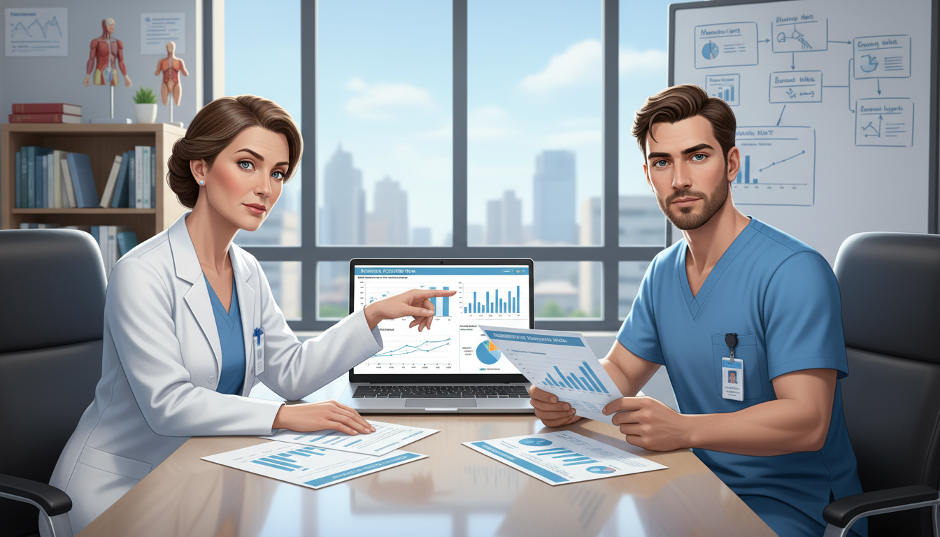 Urology residency leadership discussing program metrics and resident outcomes Urology residency leadership discussing program metrics and resident outcomes - MD graduate residency for Resident Turnover W