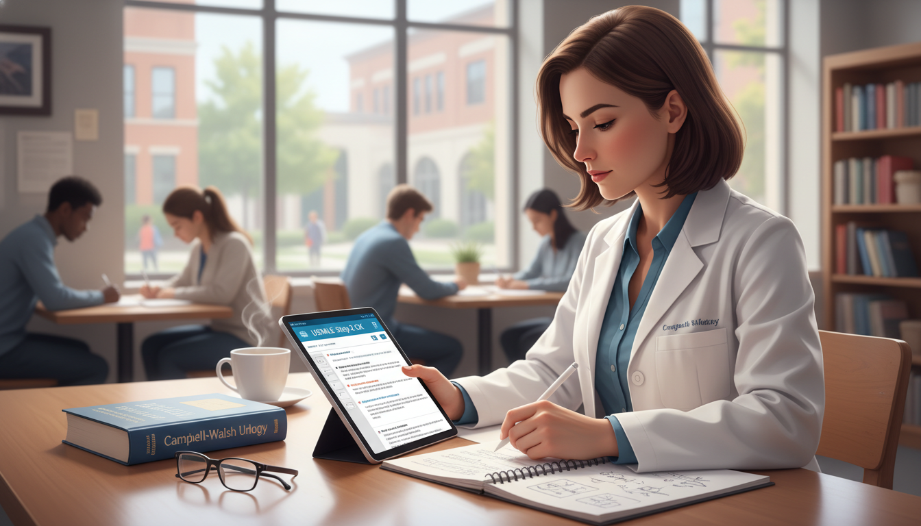 Urology residency applicant reviewing USMLE score strategy - MD graduate residency for Step Score Strategy for MD Graduate in