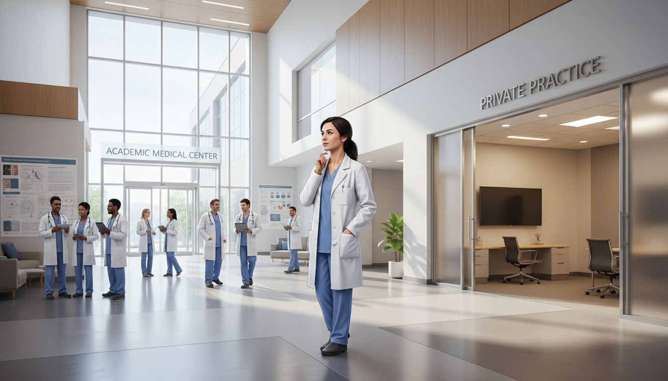 Navigating Career Choices: Academic vs Private Practice in Vascular Surgery