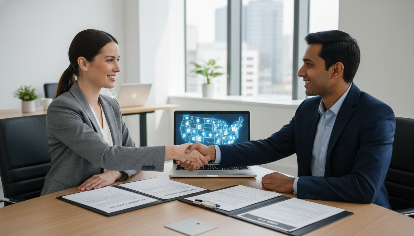 Non-US citizen anesthesiologist discussing visa-based job options - non-US citizen IMG for Job Search Timing for Non-US Citiz