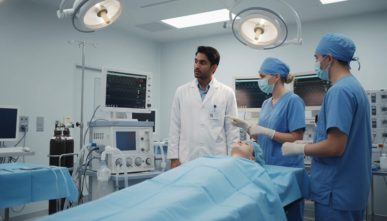 International Medical Graduate Shadowing Anesthesiologist in Operating Room - non-US citizen IMG for Low Step Score Strategie