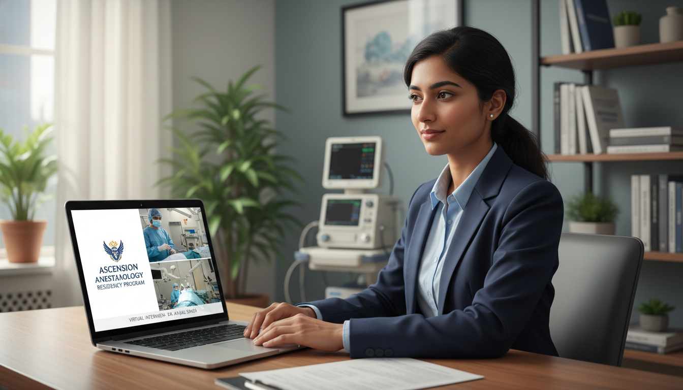 Non-US Citizen IMG in Virtual Anesthesiology Residency Interview - non-US citizen IMG for Low Step Score Strategies for Non-U