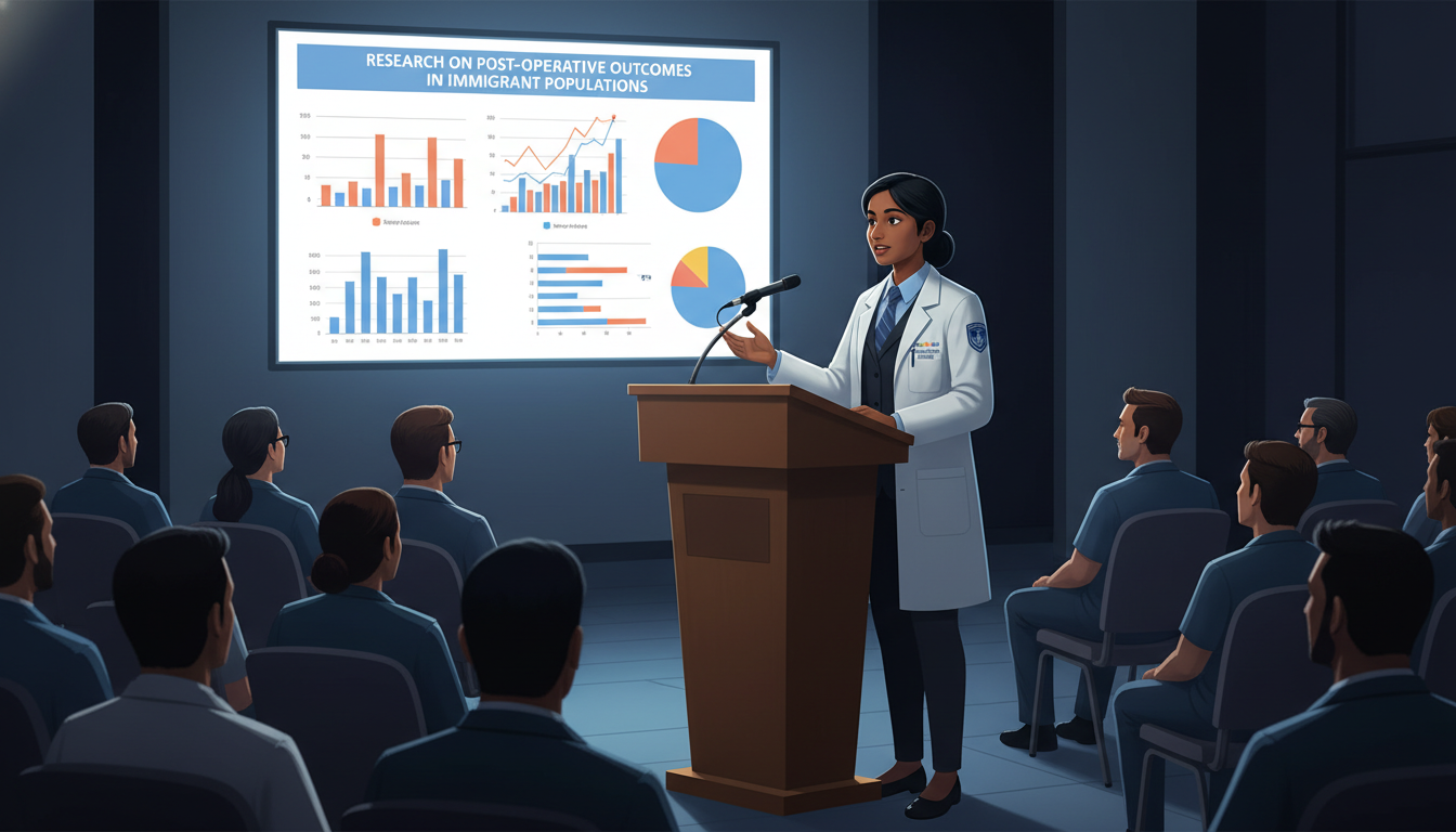 Anesthesiology resident presenting research at a national conference Anesthesiology resident presenting research at a national conference - non-US citizen IMG for Research During Residency for N