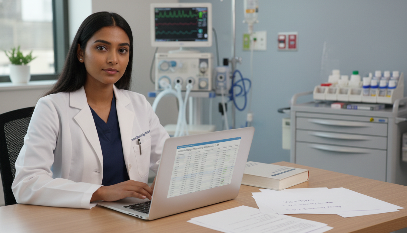 Foreign national anesthesiology applicant reviewing SOAP programs and visa policies - non-US citizen IMG for SOAP Preparation