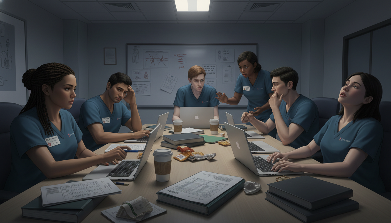 Cardiothoracic surgery residents experiencing program stress and discussing red flags Cardiothoracic surgery residents experiencing program stress and discussing red flags - non-US citizen IMG for Identifying Ma