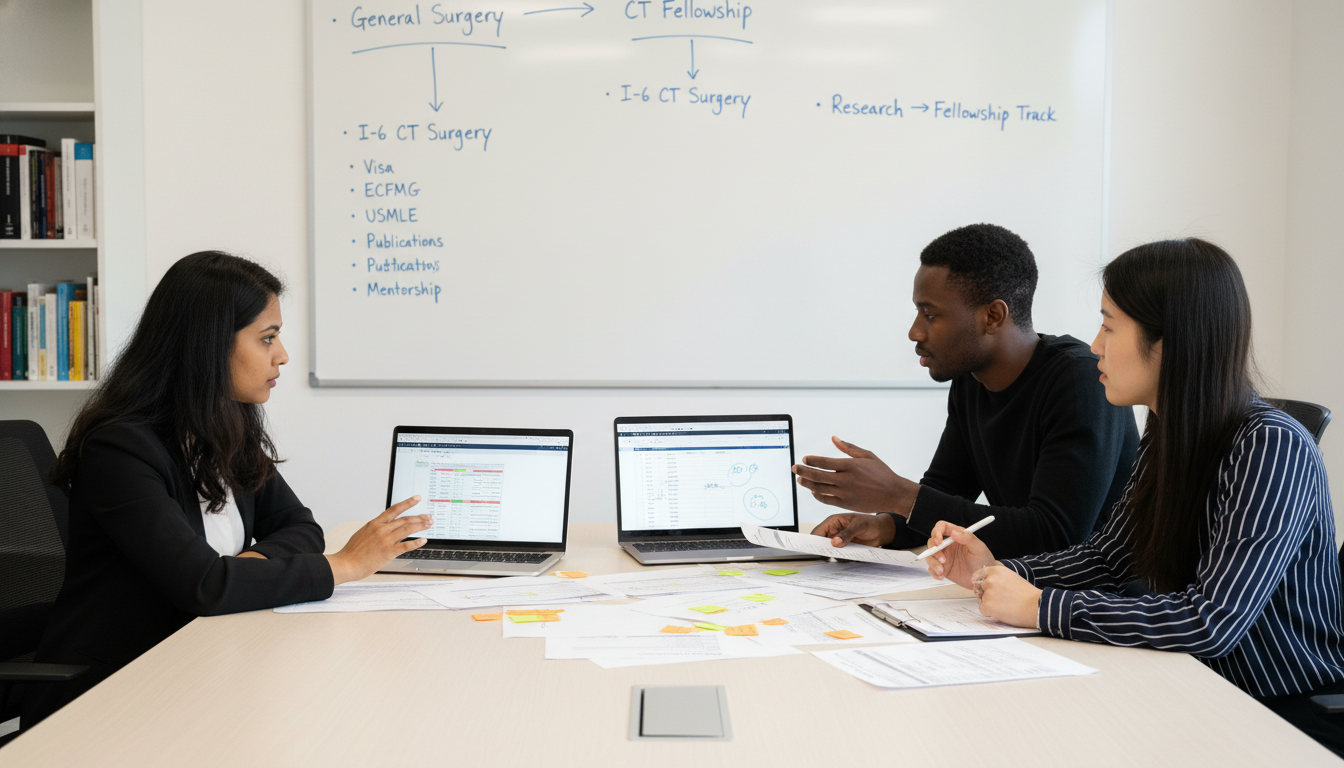 Different IMG profiles creating individualized cardiothoracic surgery residency strategies - non-US citizen IMG for Program S