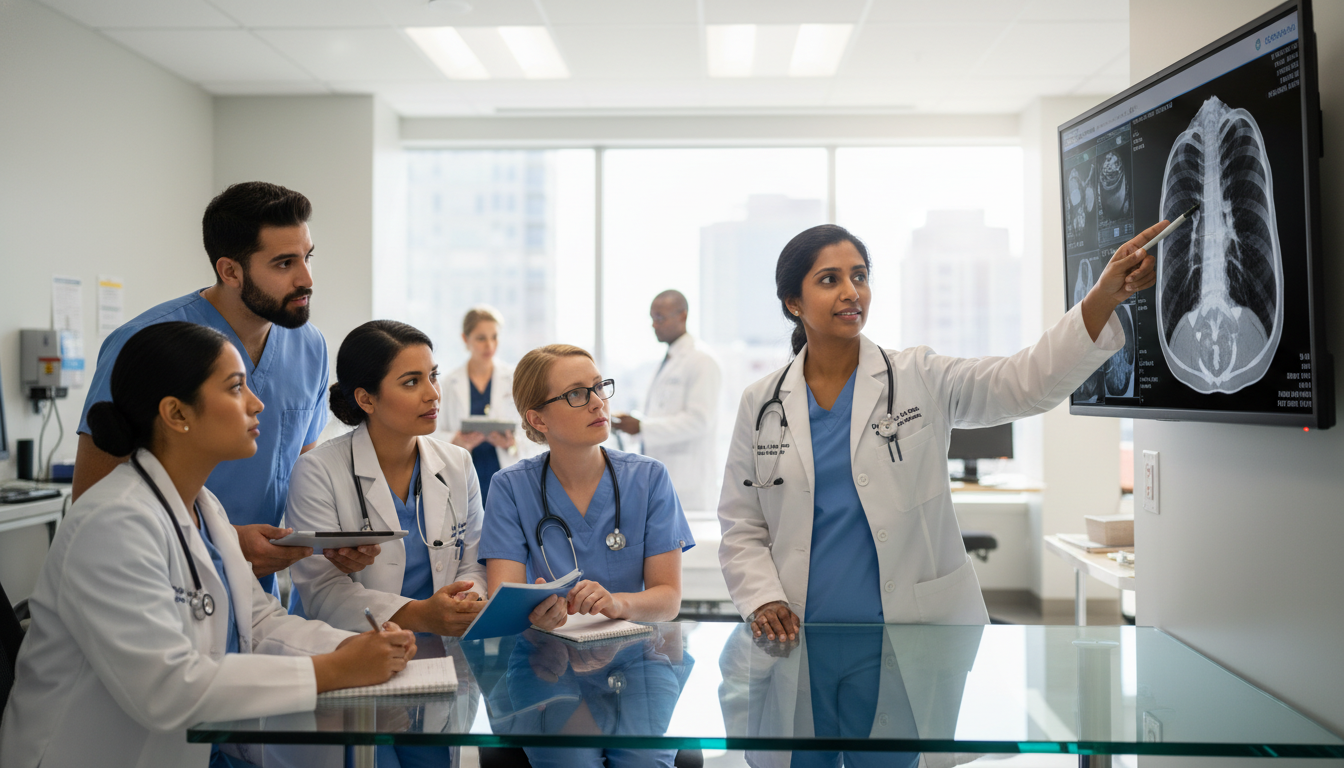 Emergency Medicine-Internal Medicine physician working with residents in an academic emergency department Emergency Medicine-Internal Medicine physician working with residents in an academic emergency department - non-US citizen IM