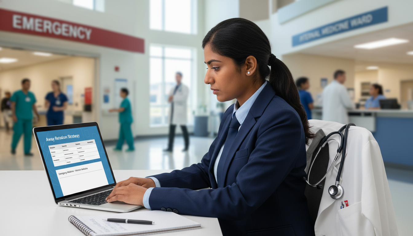 Ultimate Away Rotation Strategy for Non-US Citizen IMGs in EM-IM