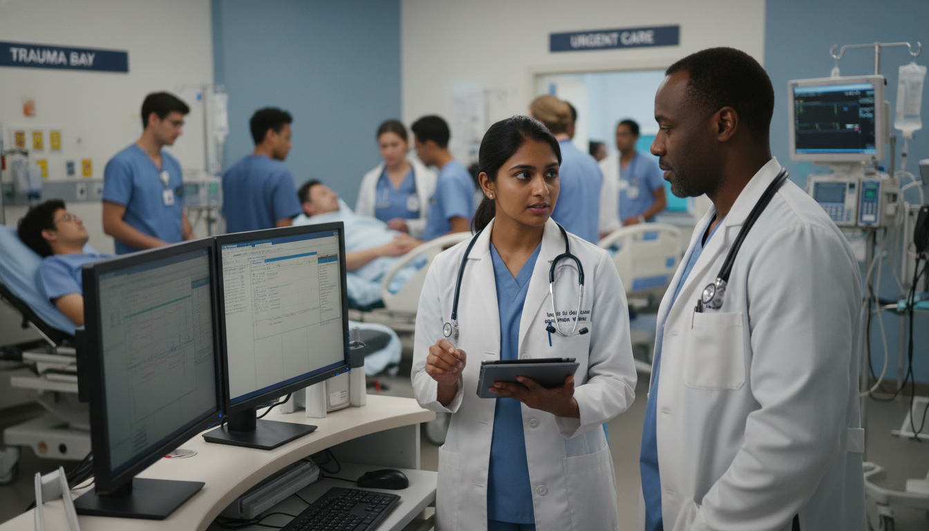 International medical graduate working in a busy emergency department International medical graduate working in a busy emergency department - non-US citizen IMG for Letters of Recommendation for