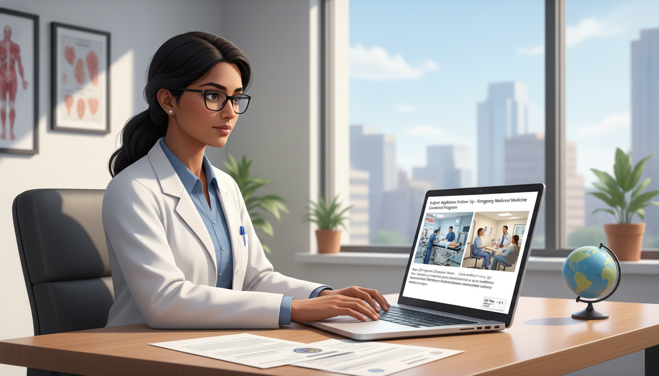 Pre-Match Communication Guide for Non-US Citizen IMGs in EM-IM Residency