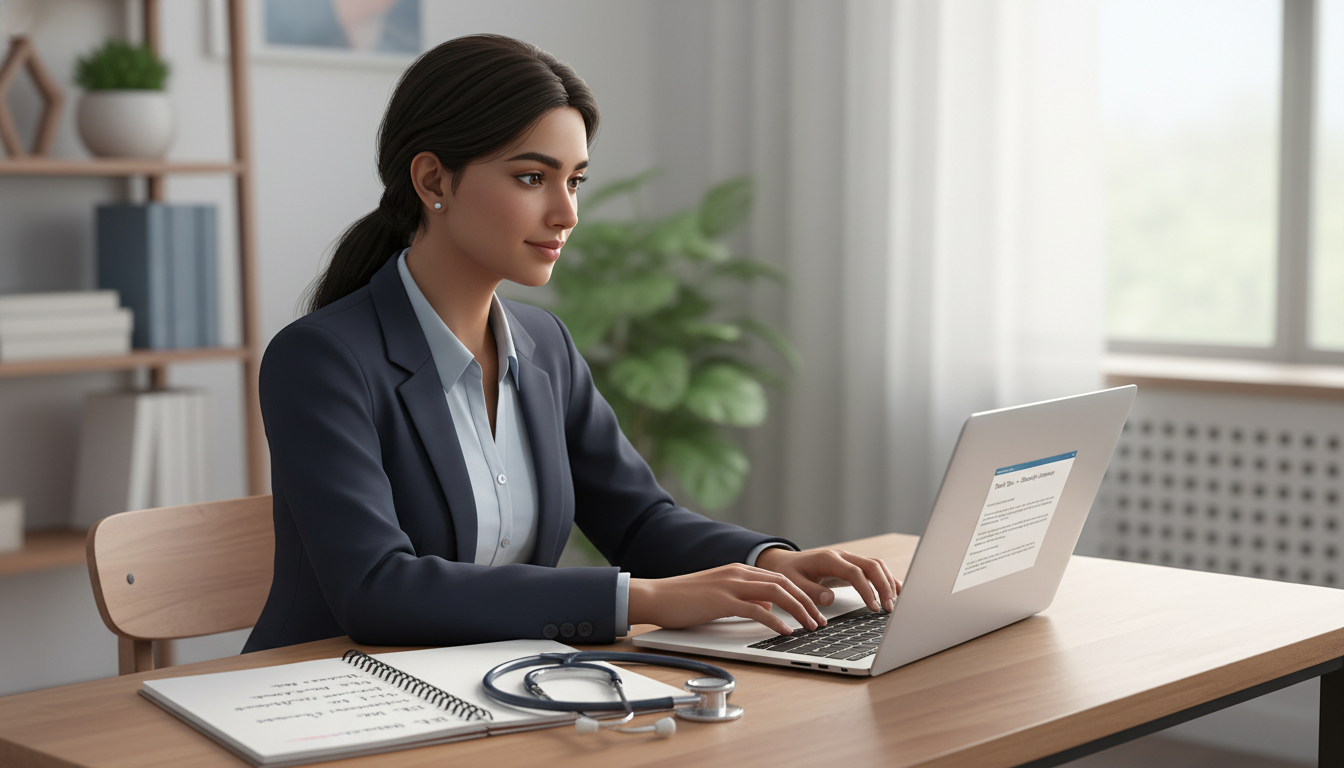 Non-US citizen IMG writing a professional follow-up email after an EM-IM residency interview Non-US citizen IMG writing a professional follow-up email after an EM-IM residency interview - non-US citizen IMG for Pre-Mat