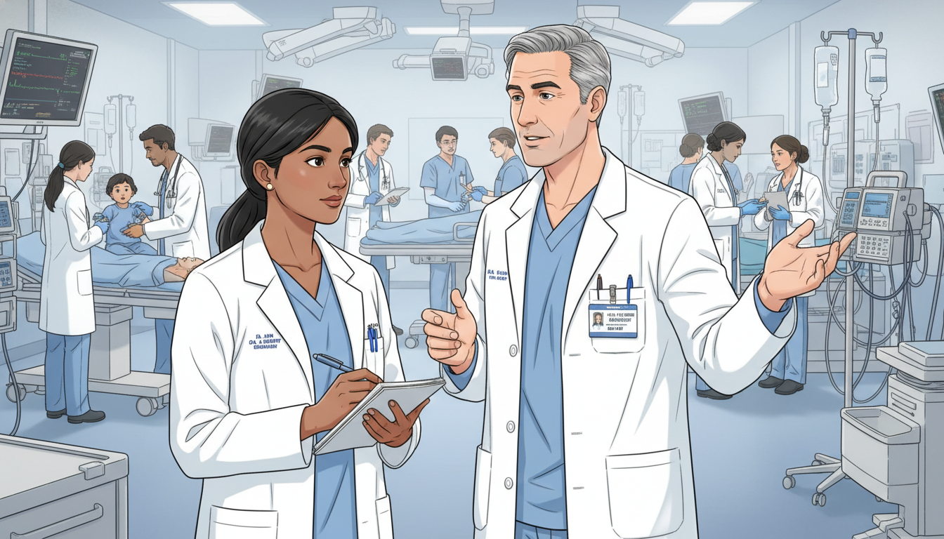 International medical graduate in a US hospital emergency department observing clinical care International medical graduate in a US hospital emergency department observing clinical care - non-US citizen IMG for Address