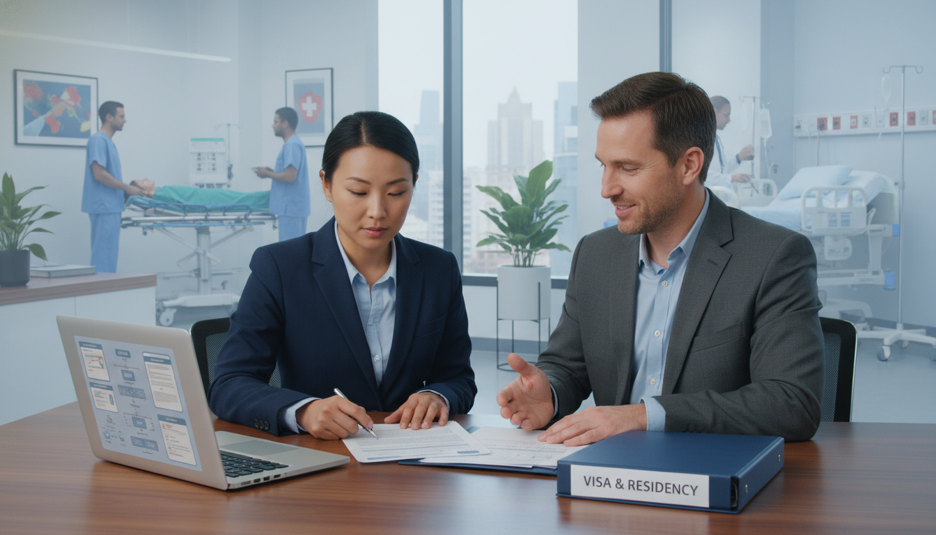 Navigating Residency Visa Options for Non-US Citizen IMGs in EM-IM