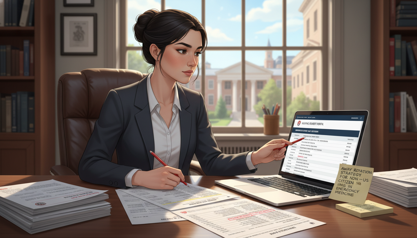 International medical graduate researching emergency medicine away rotations International medical graduate researching emergency medicine away rotations - non-US citizen IMG for Away Rotation Strategy