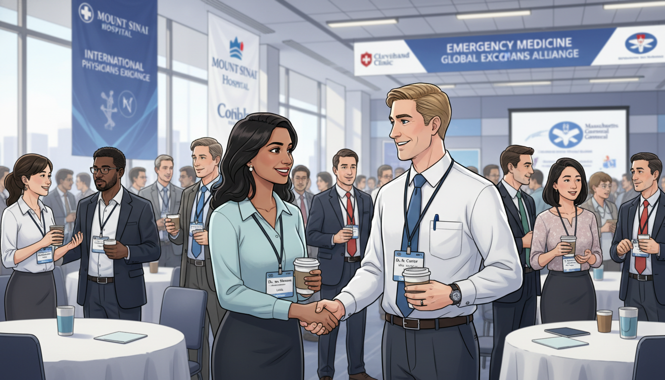 Networking Strategies for Non-US Citizen IMGs in Emergency Medicine