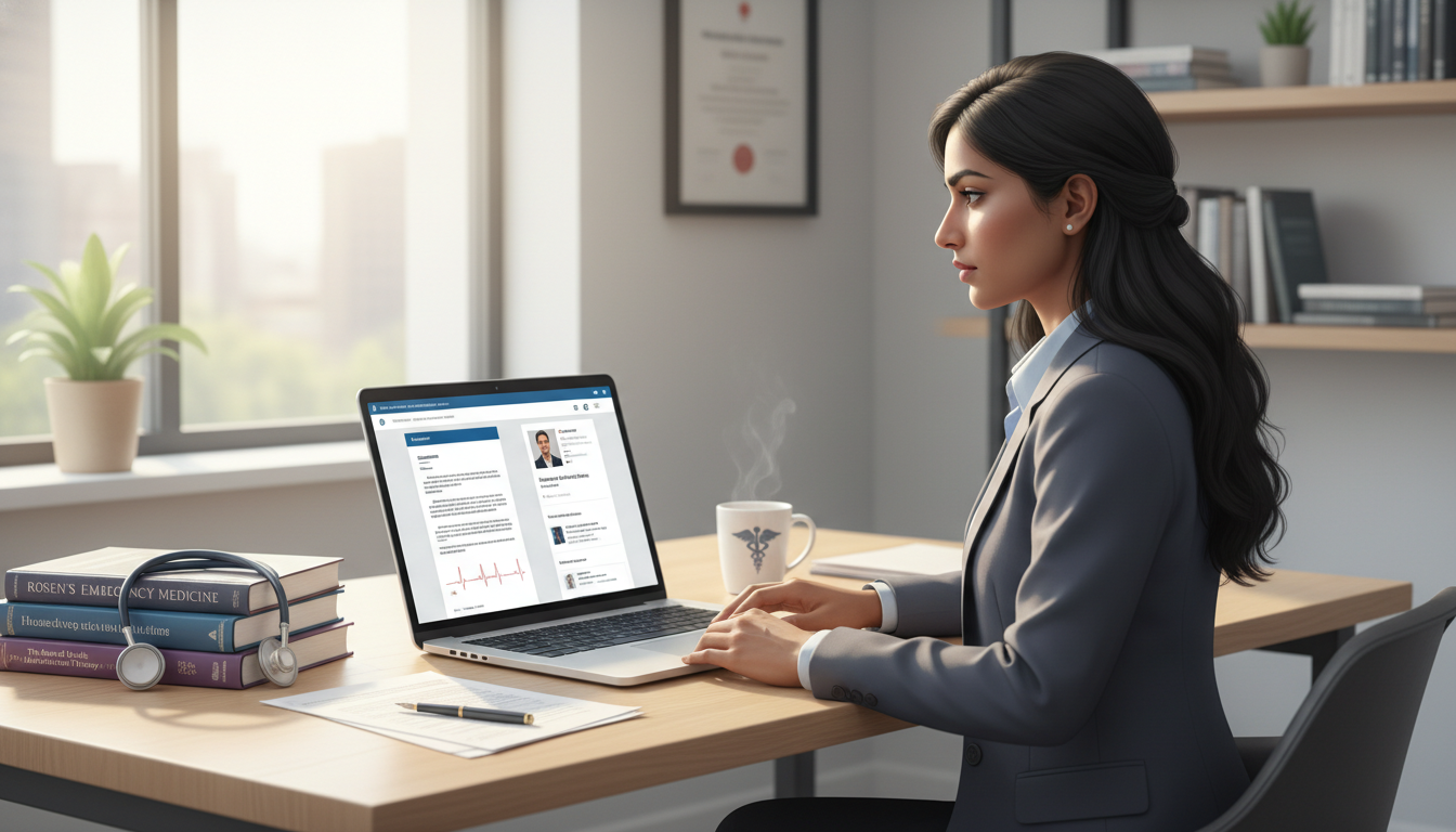 Non-US citizen IMG preparing professional networking profile - non-US citizen IMG for Networking in Medicine for Non-US Citiz