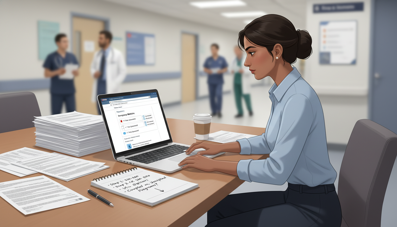 Non-US citizen IMG evaluating emergency medicine residency programs with score filters - non-US citizen IMG for Step Score St