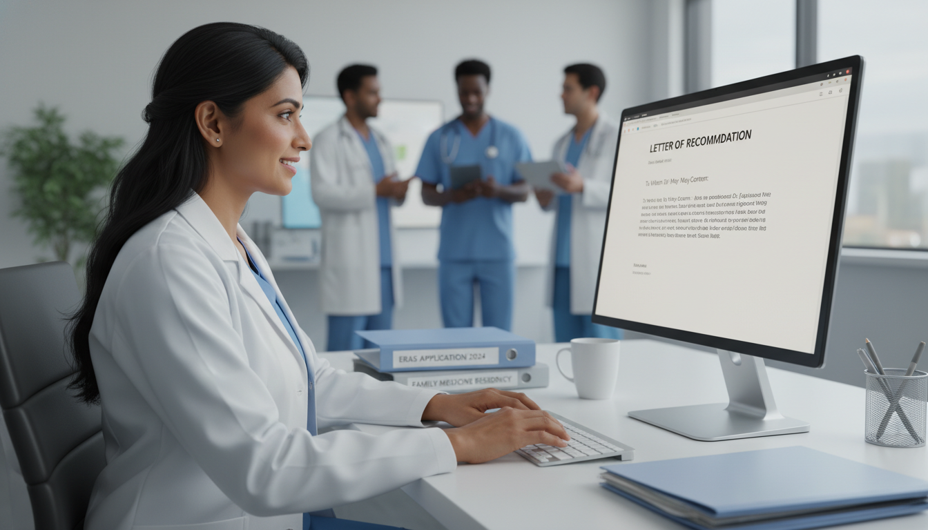 Attending physician writing a strong letter of recommendation for an IMG - non-US citizen IMG for Letters of Recommendation f