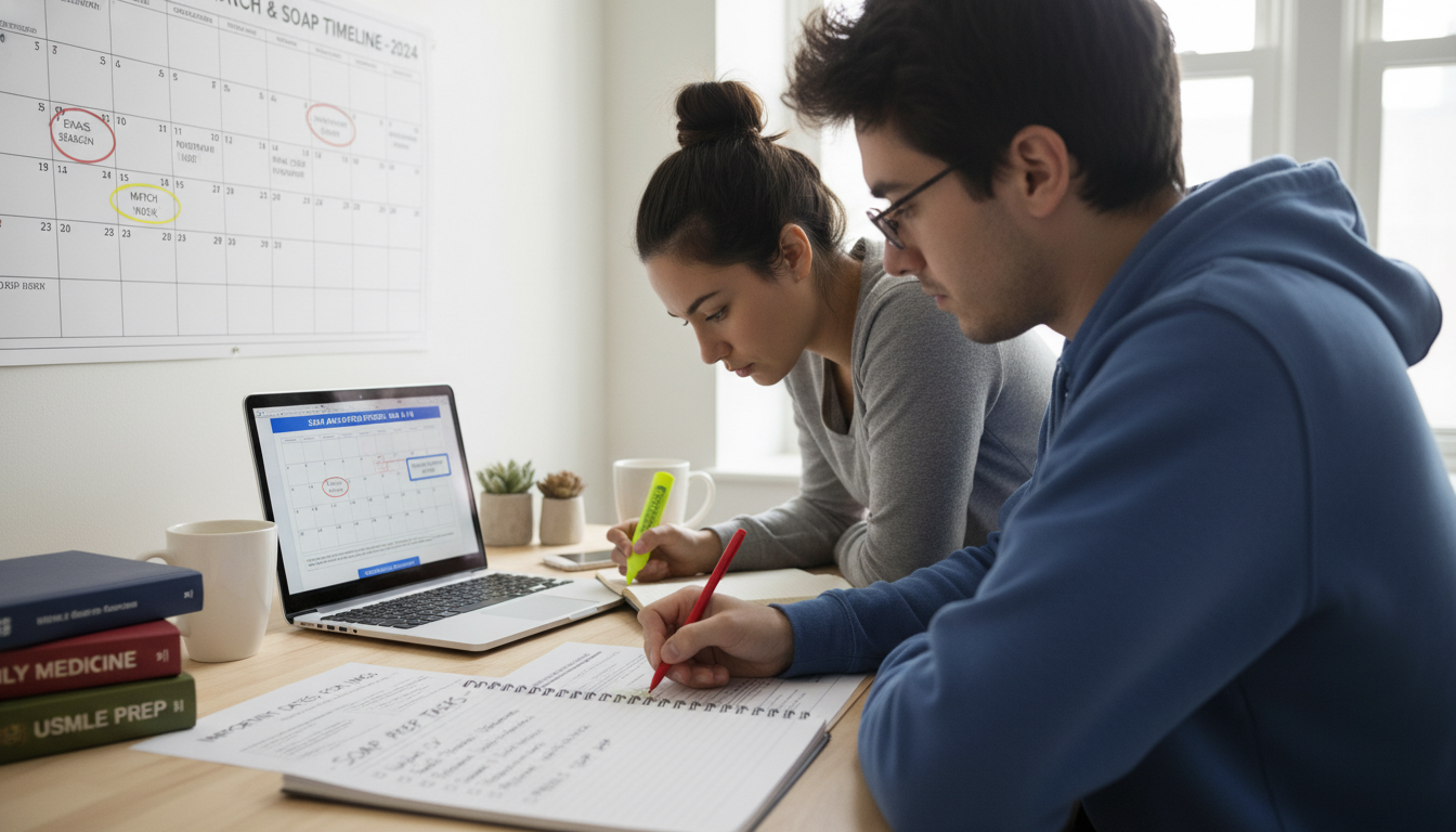 Timeline planning for SOAP and family medicine match - non-US citizen IMG for SOAP Preparation for Non-US Citizen IMG in Fami