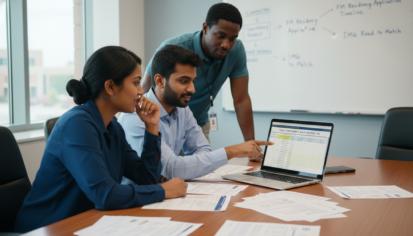 Family medicine resident mentoring an international medical graduate - non-US citizen IMG for Step Score Strategy for Non-US