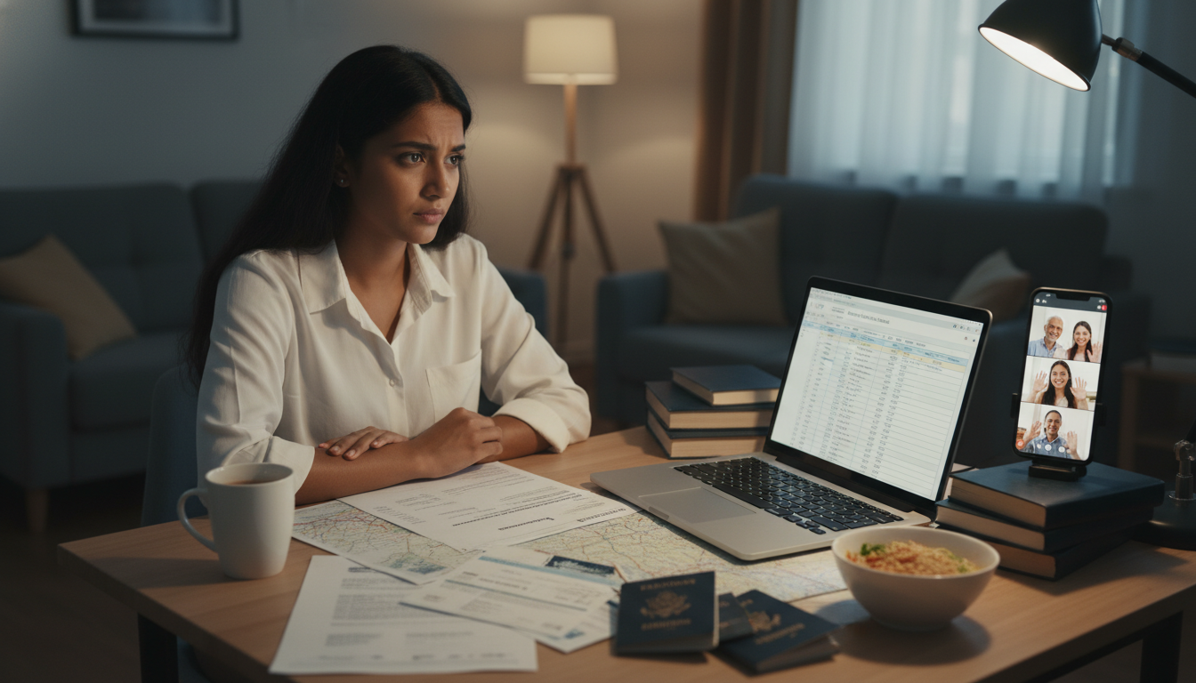 Non-US citizen IMG managing visa, finances, and family life during residency Non-US citizen IMG managing visa, finances, and family life during residency - non-US citizen IMG for Work-Life Balance Asses