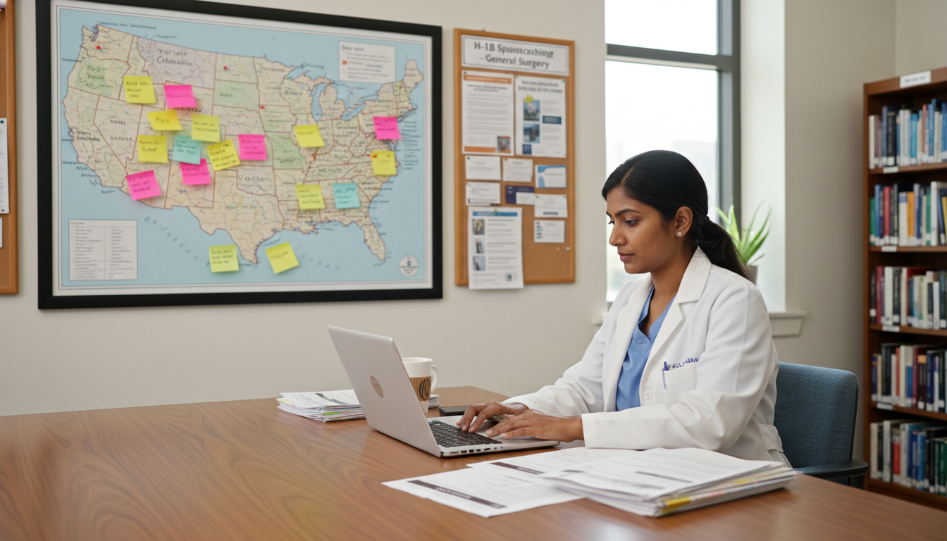 Non-US citizen IMG researching H-1B friendly general surgery residency programs Non-US citizen IMG researching H-1B friendly general surgery residency programs - non-US citizen IMG for H-1B Sponsorship Pro