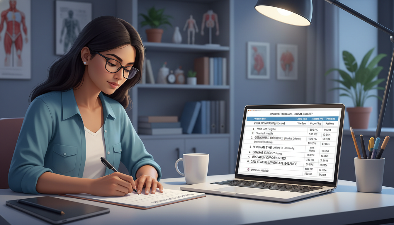 Residency applicant defining priorities and constraints for surgery program selection Residency applicant defining priorities and constraints for surgery program selection - non-US citizen IMG for Program Select