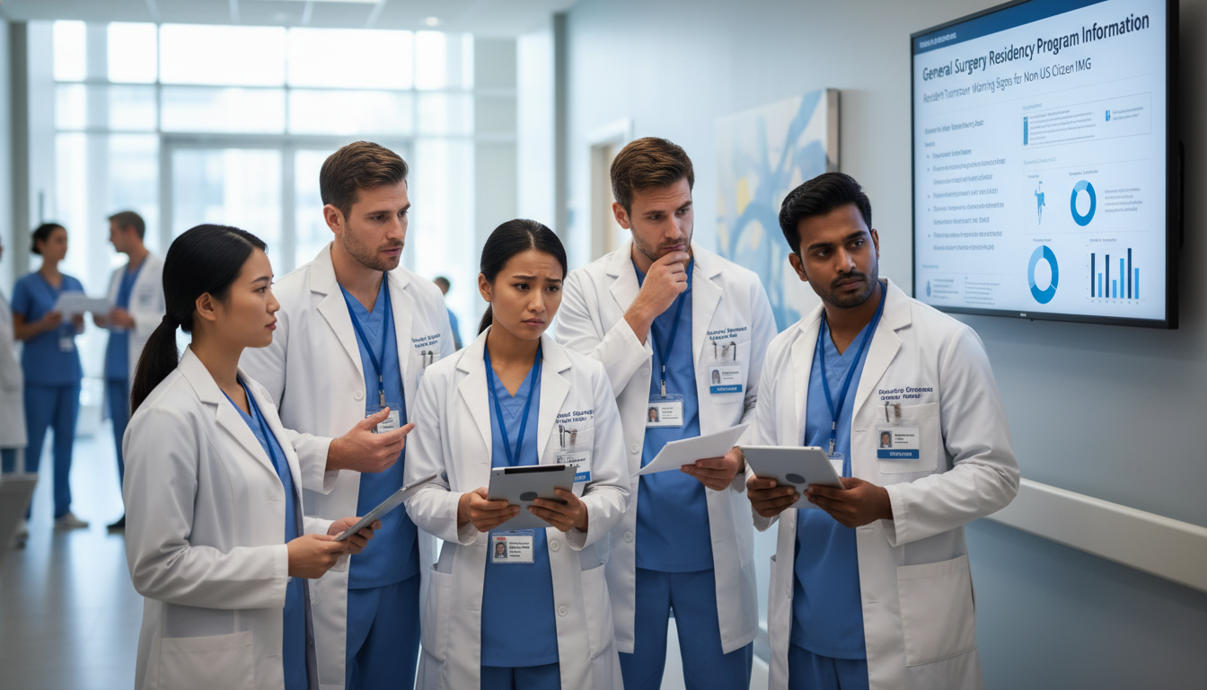 Recognizing Resident Turnover Signs for Non-US Citizen IMGs in Surgery