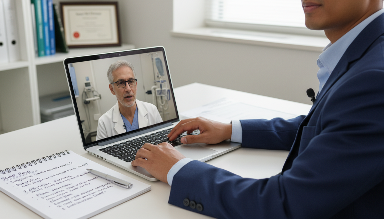 Non-US citizen IMG in virtual SOAP interview with faculty surgeon - non-US citizen IMG for SOAP Preparation for Non-US Citize