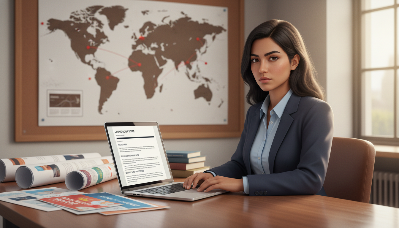 Residency applicant reviewing research and global health experiences for CV Residency applicant reviewing research and global health experiences for CV - non-US citizen IMG for CV Building for Non-US C