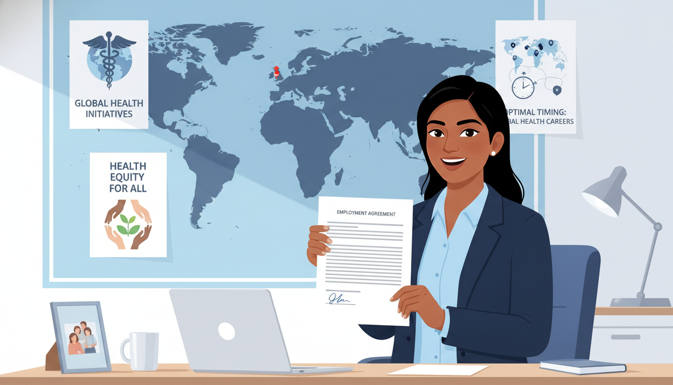 Non-US Citizen IMG Celebrating First Global Health Attending Position - non-US citizen IMG for Job Search Timing for Non-US C