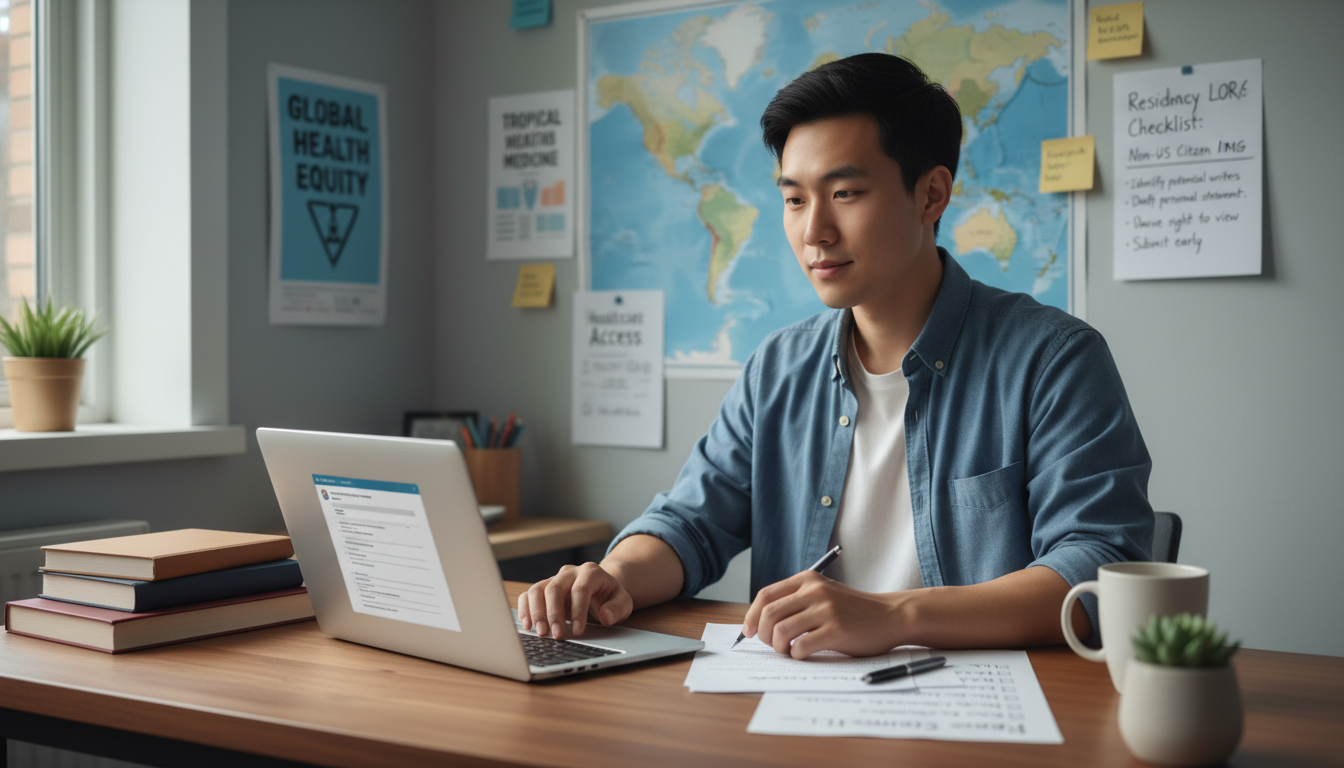 International medical graduate preparing residency application documents International medical graduate preparing residency application documents - non-US citizen IMG for Letters of Recommendation f