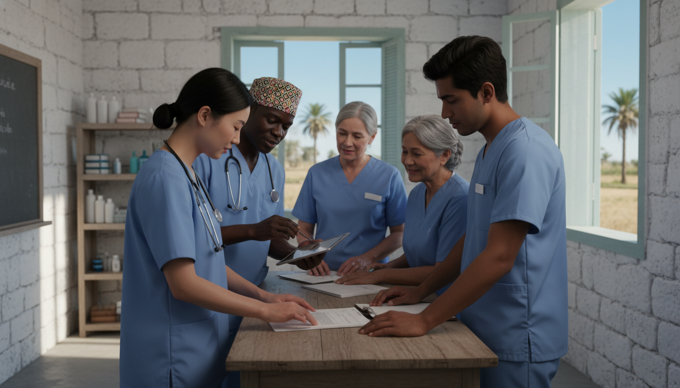 Global health residents working with local clinicians abroad Global health residents working with local clinicians abroad - non-US citizen IMG for Identifying Malignant Programs for Non-