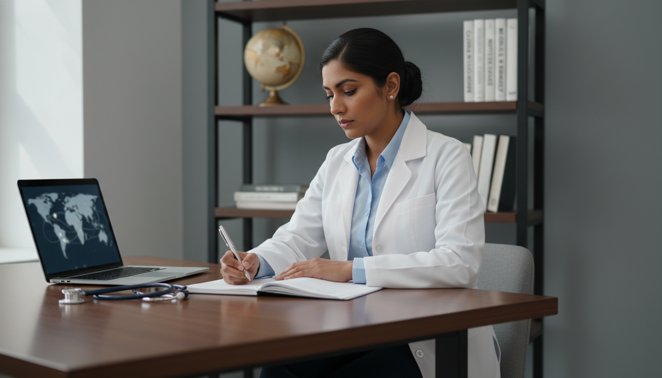 IMG physician reflecting on application journey with global health elements IMG physician reflecting on application journey with global health elements - non-US citizen IMG for Addressing Red Flags for