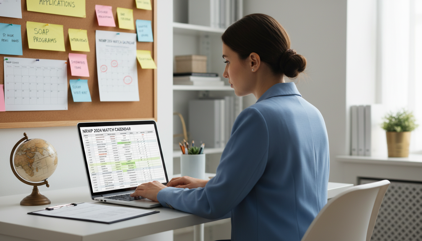 Non-US citizen IMG organizing SOAP residency program list and visa options - non-US citizen IMG for SOAP Preparation for Non-