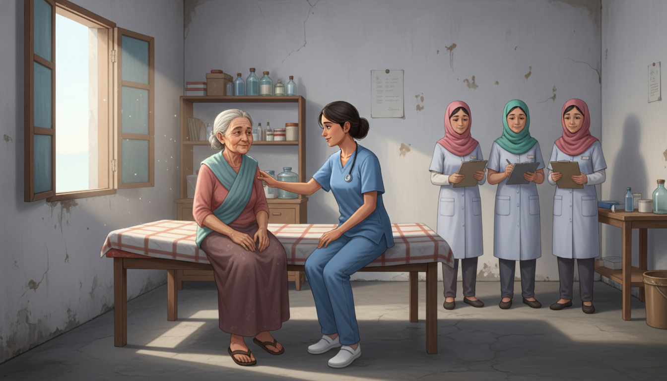 Resident doctor working in a global health clinical setting abroad - non-US citizen IMG for Work-Life Balance Assessment for