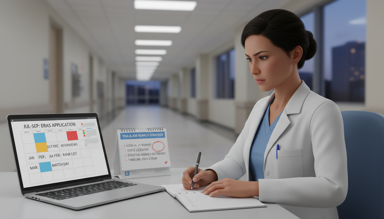 Essential Job Search Timing Guide for Non-US Citizen IMGs in Internal Medicine