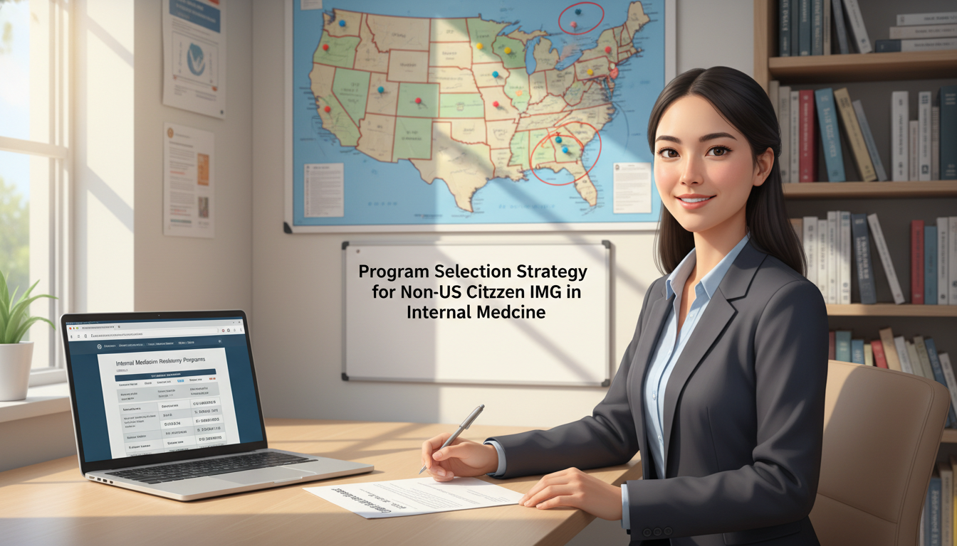 Strategic Guide to Internal Medicine Residency for Non-US Citizen IMGs