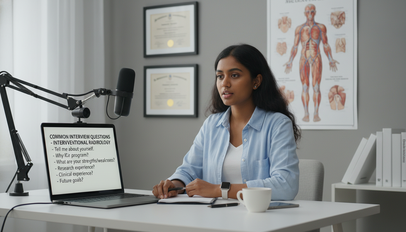 IMG practicing residency interview answers for interventional radiology IMG practicing residency interview answers for interventional radiology - non-US citizen IMG for Pre-Interview Preparation fo