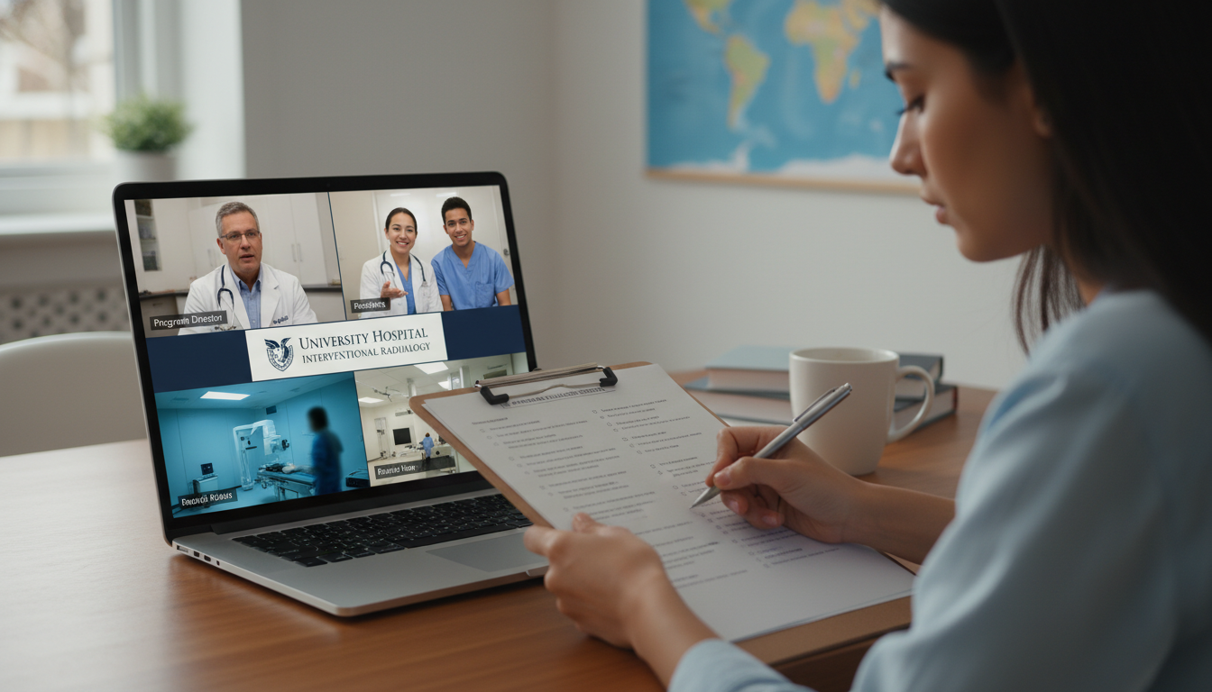 Non-US citizen IMG attending a virtual interventional radiology residency open house Non-US citizen IMG attending a virtual interventional radiology residency open house - non-US citizen IMG for How to Research