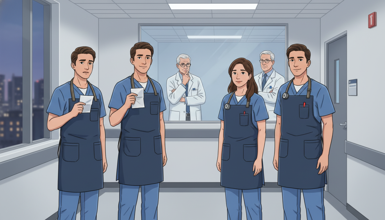 Small Interventional Radiology Resident Cohort With a Missing Member Small Interventional Radiology Resident Cohort With a Missing Member - non-US citizen IMG for Resident Turnover Warning Signs