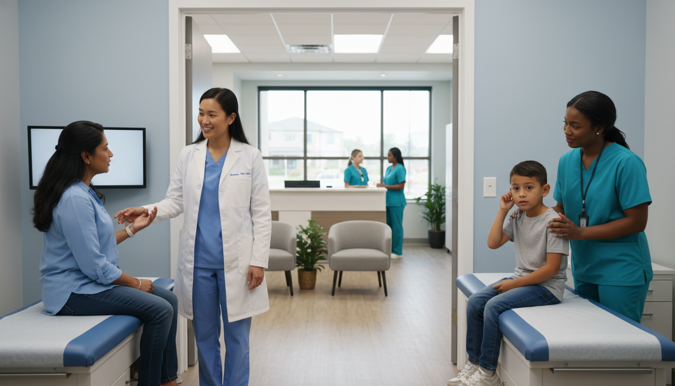 Med-Peds physician in a private practice clinic setting Med-Peds physician in a private practice clinic setting - non-US citizen IMG for Academic vs Private Practice for Non-US Citi