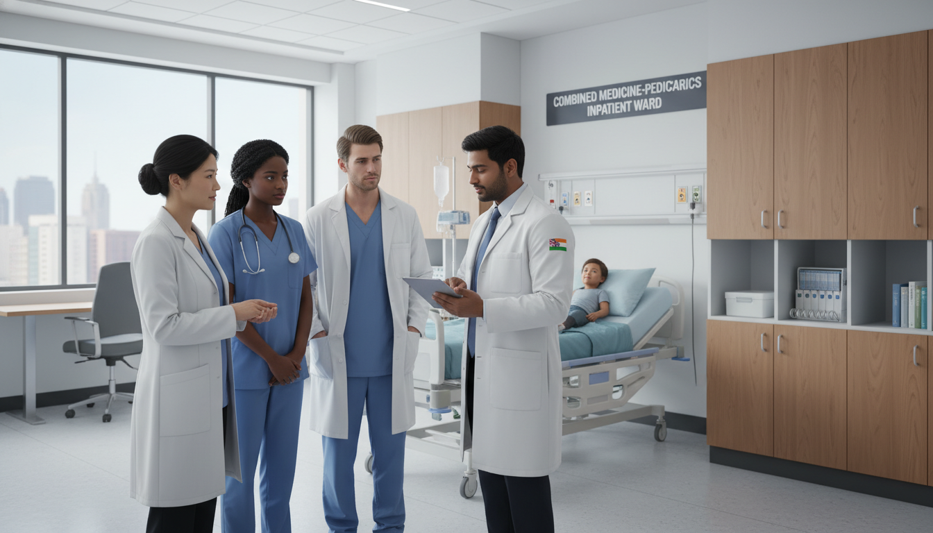 International medical graduate working on a Med-Peds inpatient ward team International medical graduate working on a Med-Peds inpatient ward team - non-US citizen IMG for Away Rotation Strategy for