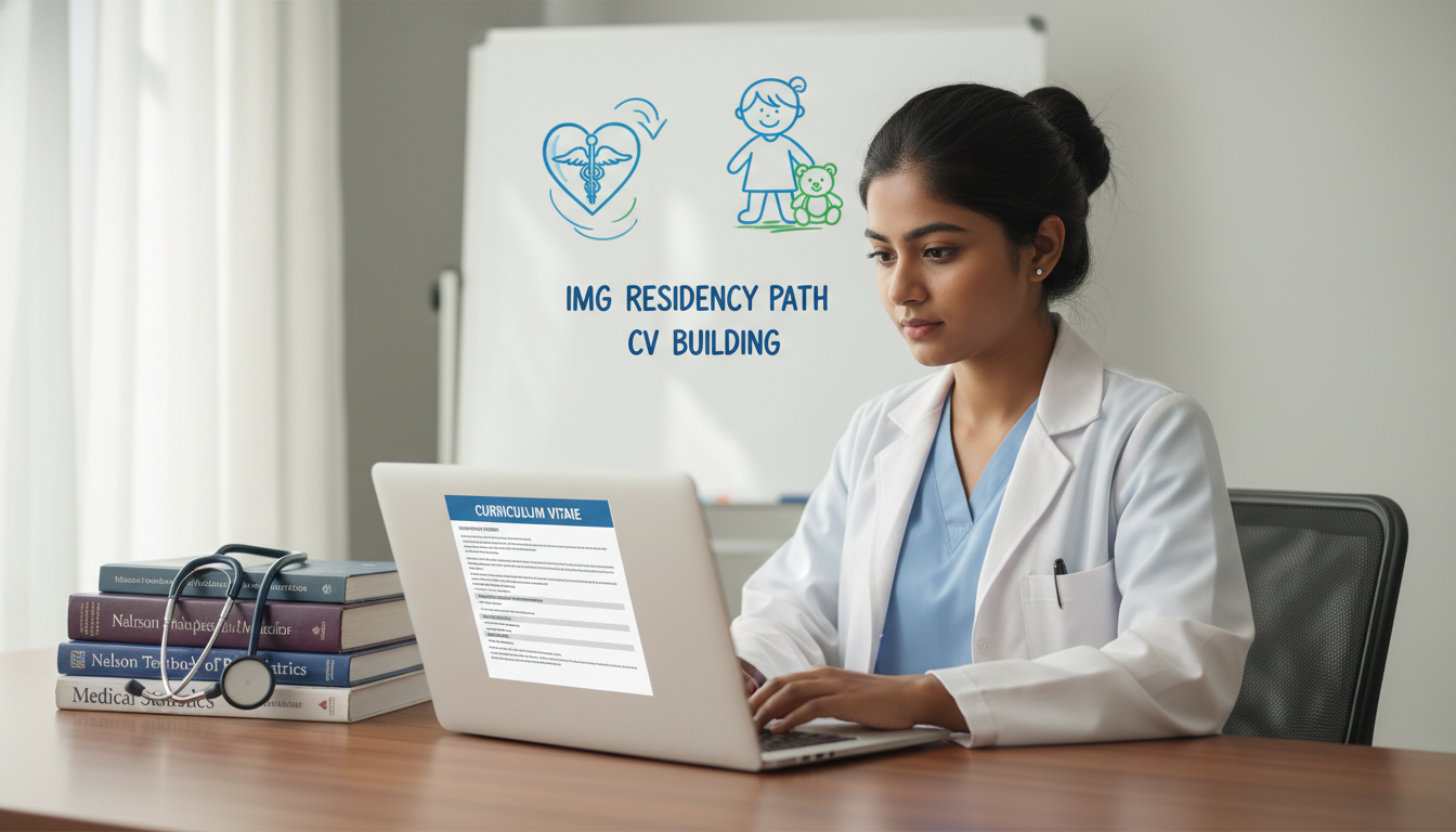 Essential CV Building Tips for Non-US Citizen IMGs in Med-Peds Residency